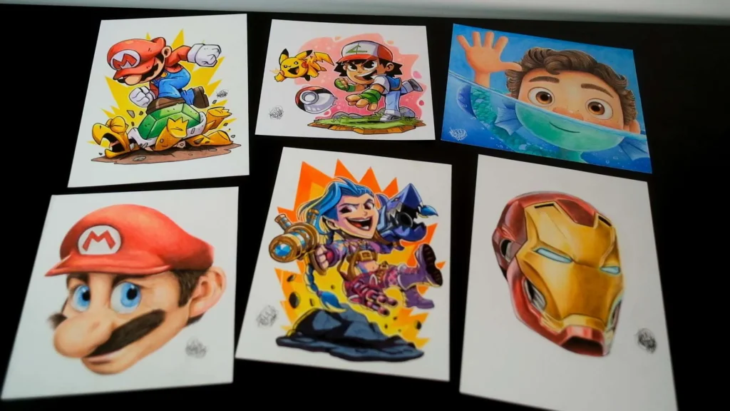 Desenhando Sem Dom Vale a Pena? Análise Completa do Curso do Prof. Art Rodrigues 2 Desenhando Sem Dom ilustrações e semi-realismo.