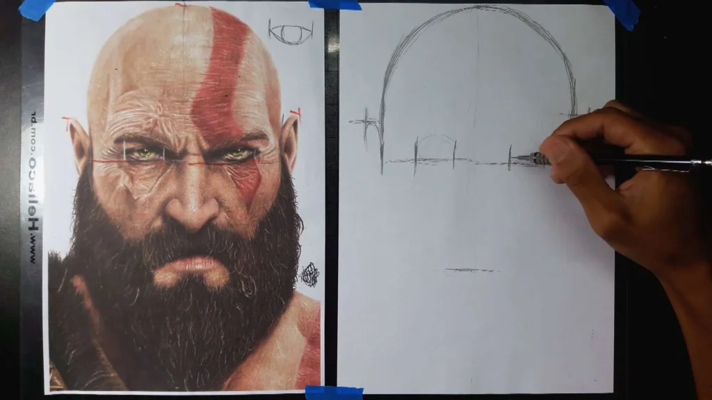 Desenhando Sem Dom Vale a Pena? Análise Completa do Curso do Prof. Art Rodrigues 3 Desenhando Sem Dom desenho realistico começando pelo esboço.